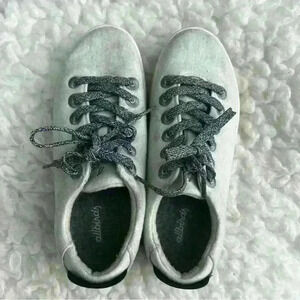 Allbirds Piper Wool Lichen Green Fashion Sneaker (White Sole) Size 8